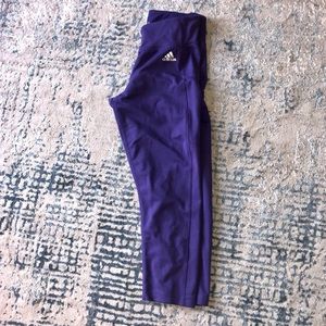 Adidas crop leggings.